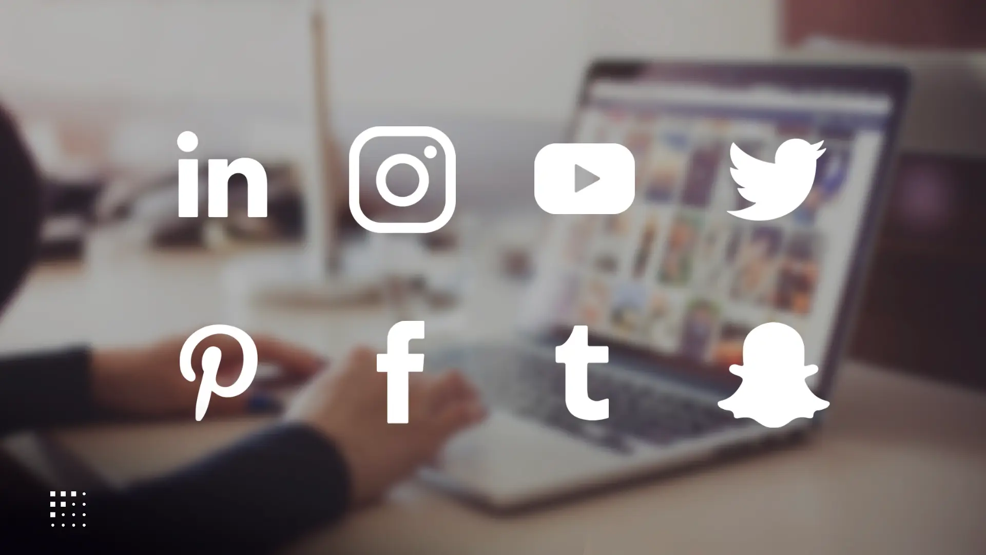 A graphic display of the top platforms to create influencer content.